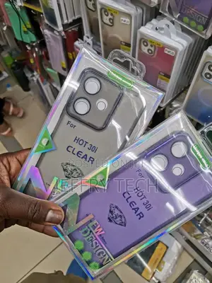 Case Clear Soft Silicone TPU Back Cover for Infinix Hot 30i