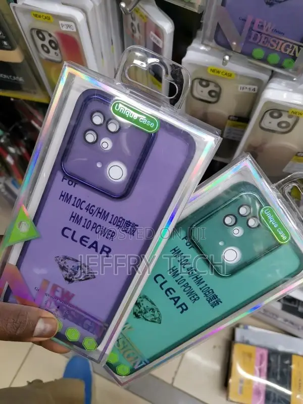 Xiaomi Redmi 10C Case, Slim Clear Silicone Gel Shockproof Ph