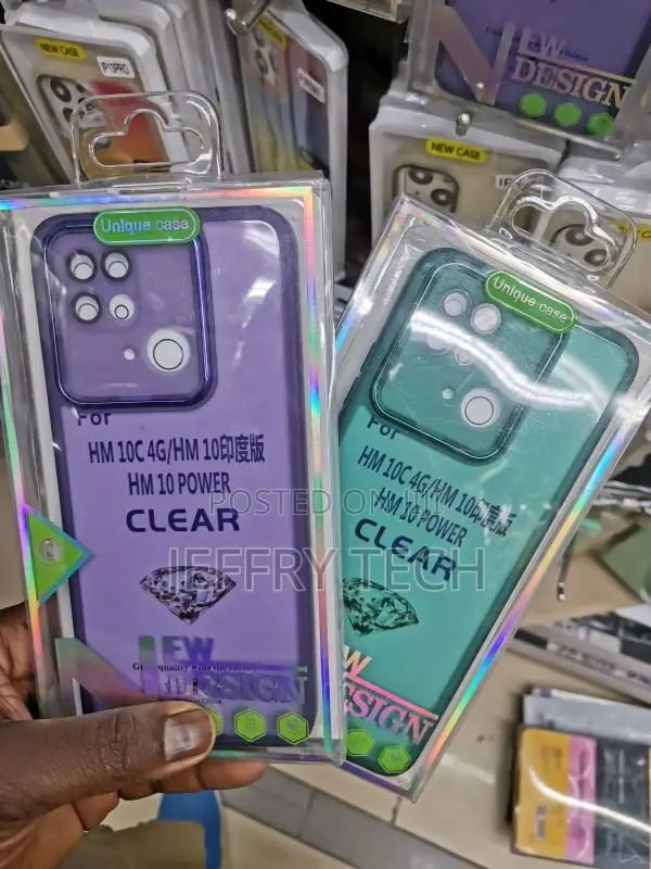 Xiaomi Redmi 10C Case, Slim Clear Silicone Gel Shockproof Ph