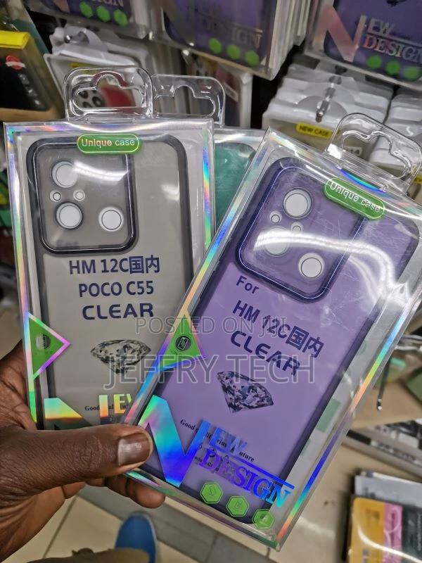 Xiaomi Redmi 10C Case, Slim Clear Silicone Gel Shockproof Ph - thumbnail 3