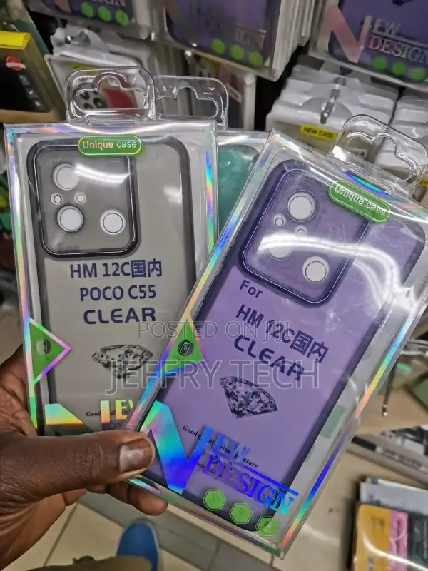 Xiaomi Redmi 10C Case, Slim Clear Silicone Gel Shockproof Ph