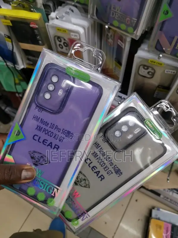 Xiaomi Poco X3 GT Shockproof Tpu Clear Case Soft Silicone Ba