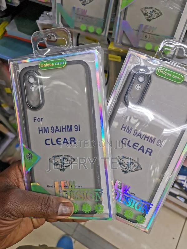 Redmi 9A | Redmi 9i Transparent Back Cover With Air Cushion