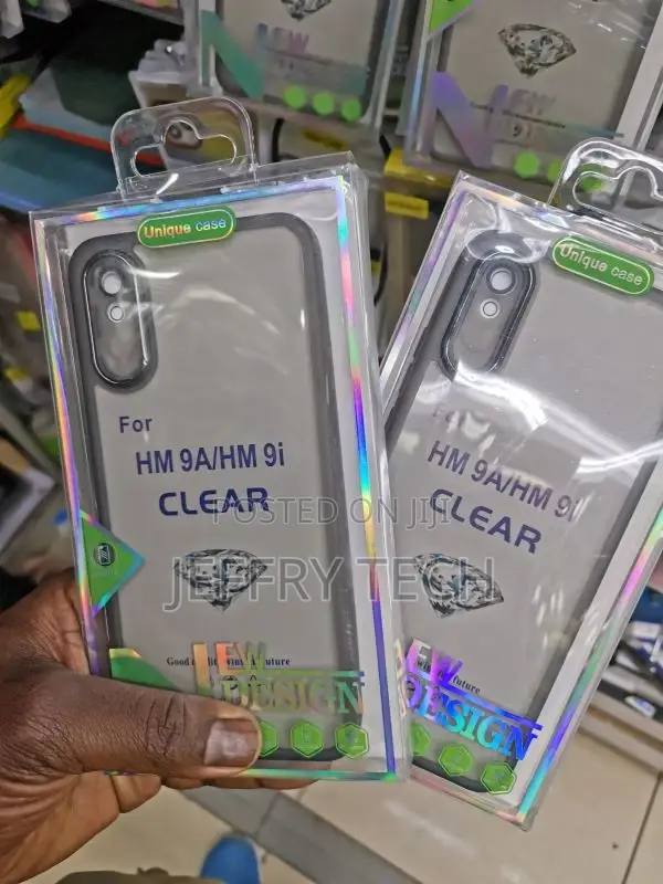 Redmi 9A | Redmi 9i Transparent Back Cover With Air Cushion
