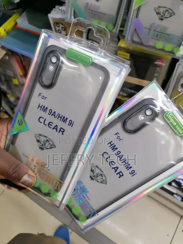 Redmi 9A | Redmi 9i Transparent Back Cover With Air Cushion
