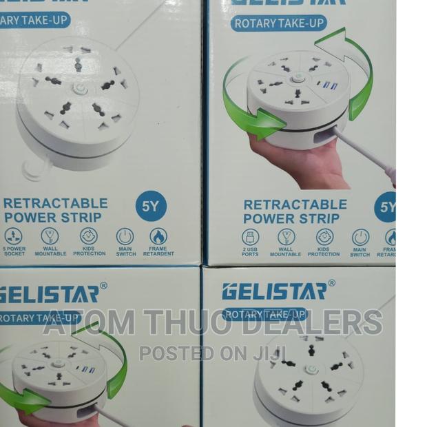 5 Way Extension 5 Yard 3, 3 USB Ports Power Strip,Wall
