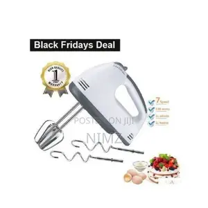 Scarlet 7 Speed Kitchen Dough / Egg Mixer