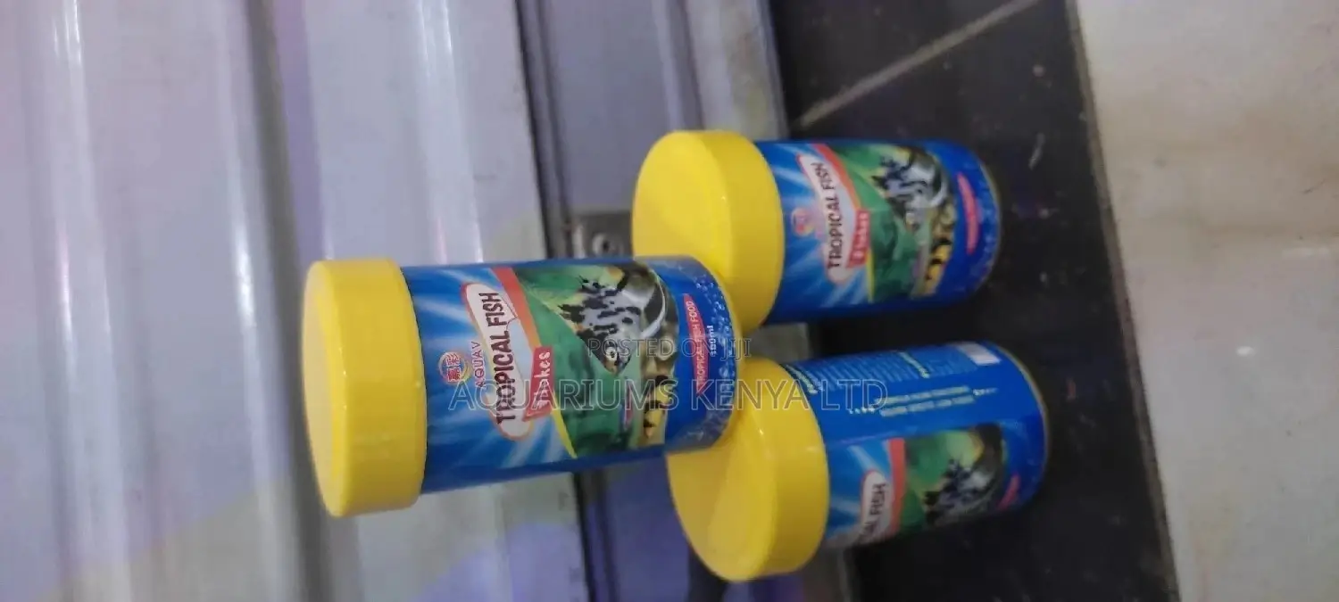 Tropical.Aquv Fish Flake , Quality 100ml Fish Food