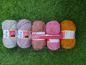 Butterfly Chunky Mixed Colour Yarn With Crotchet