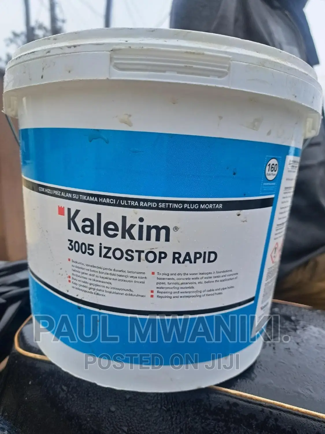 Kalekim 3005 Izostop Rapid.- Utra Rapid Setting Plug Motor.
