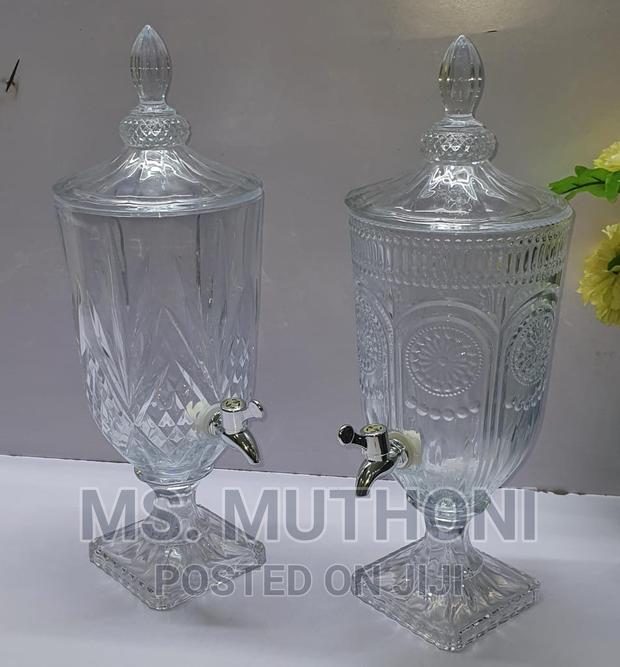 *Thick Clear Glass 3L Juice Dispenser - thumbnail 2