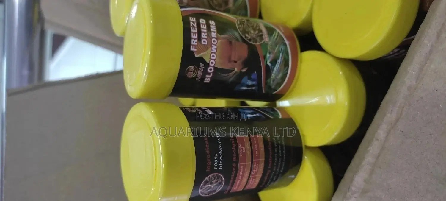 60% Protein Fish Food , Bloodworms