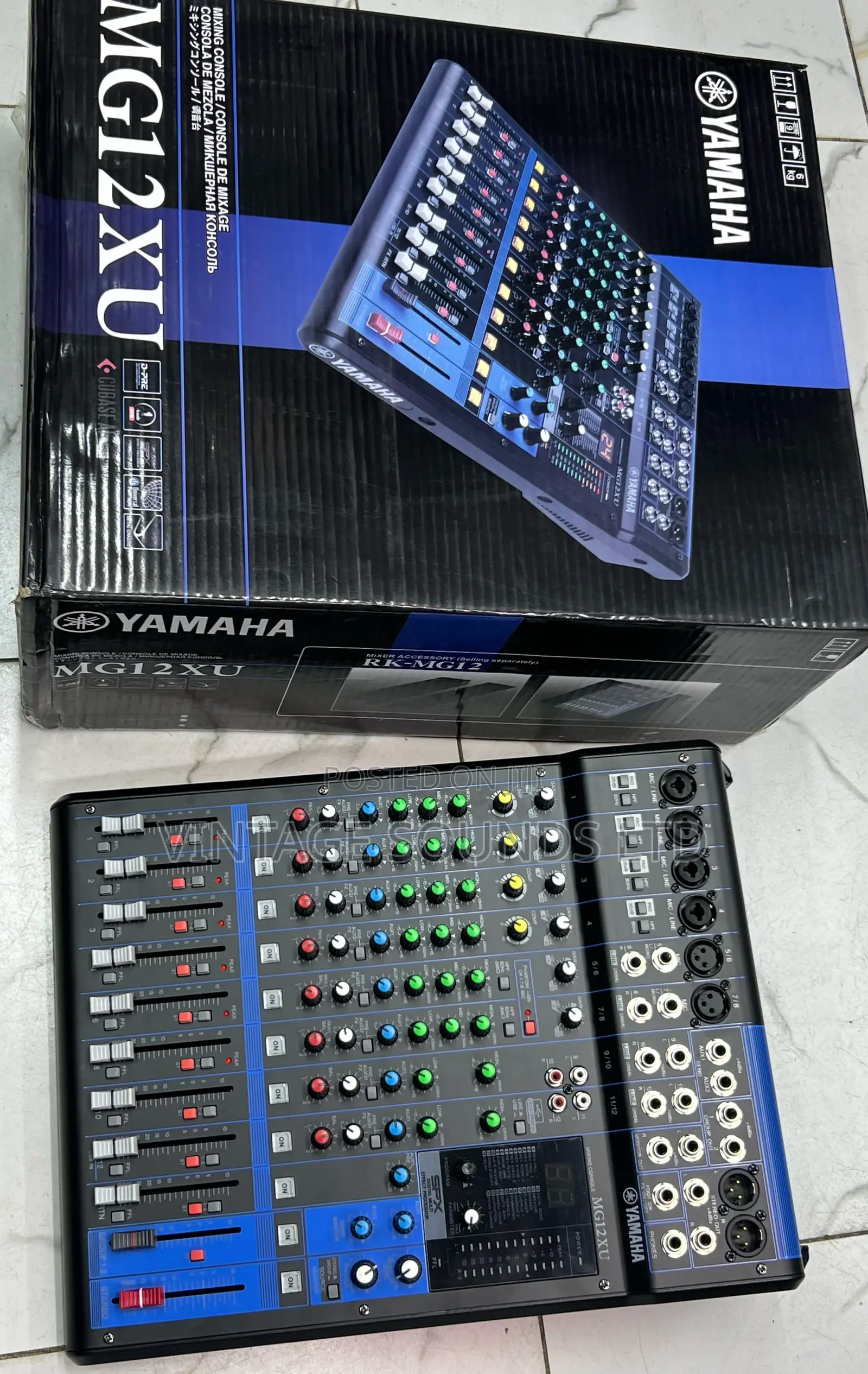 YAMAHA Mg12xu 12 Channel Mixer