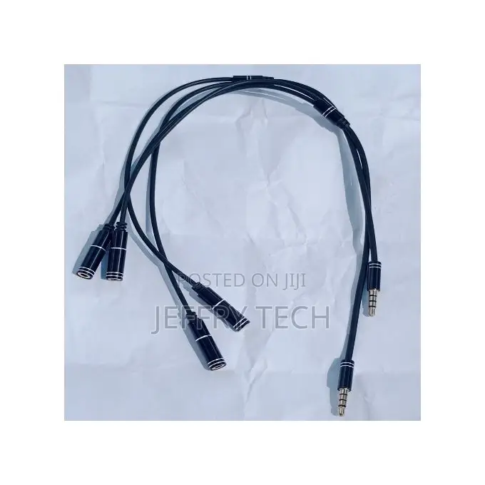2 Pieces 3.5mm Male Jack to 2 X Female Splitter Audio Cable