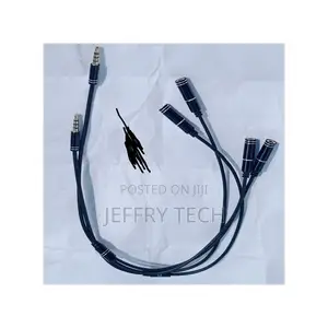 2 Pieces 3.5mm Male Jack to 2 X Female Splitter Audio Cable