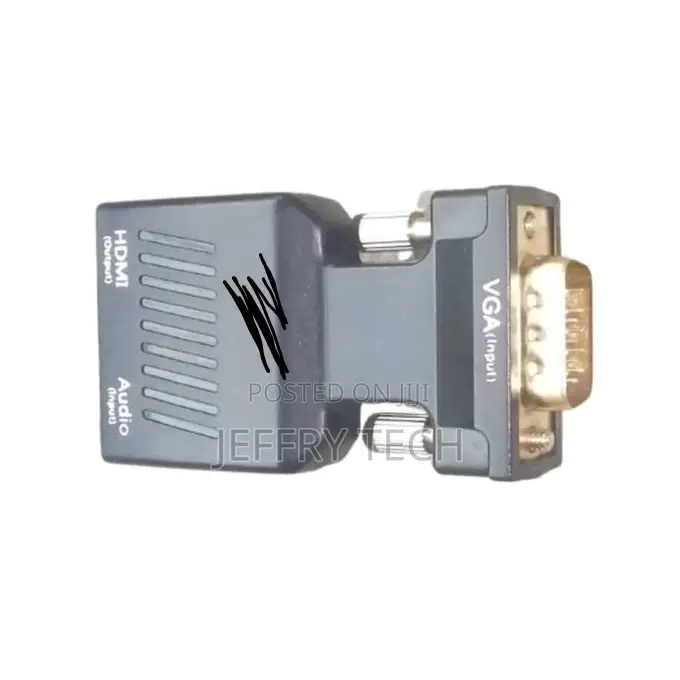 VGA Male TO HDMI Female Converter With Audio Adapter Support