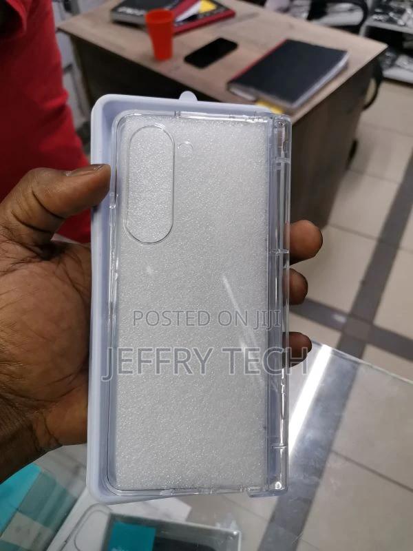 Samsung Galaxy Z Fold 5 Case, Clear Case Cover Transparent U - thumbnail 3