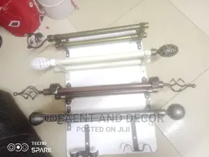 Jua Kali Curtain Rods Jua Kali Curtain Rods Available