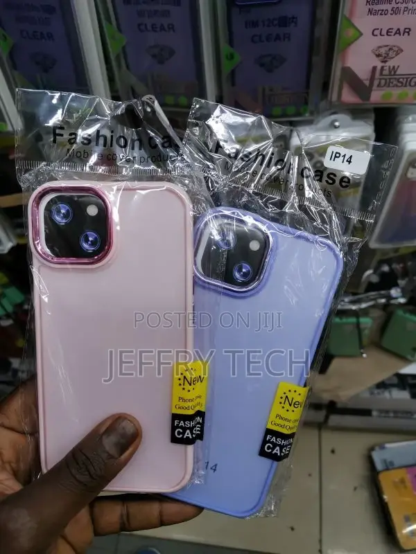 iPhone 14 Semi Transparent Frosted Skin Feel Phone Case