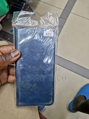 Samsung Galaxy A21 Case Flip PU Leather Stand