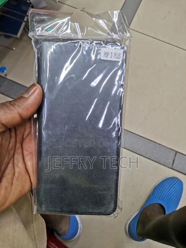 Flip Cover for Tecno Pop 3 Plus - Black - thumbnail 3