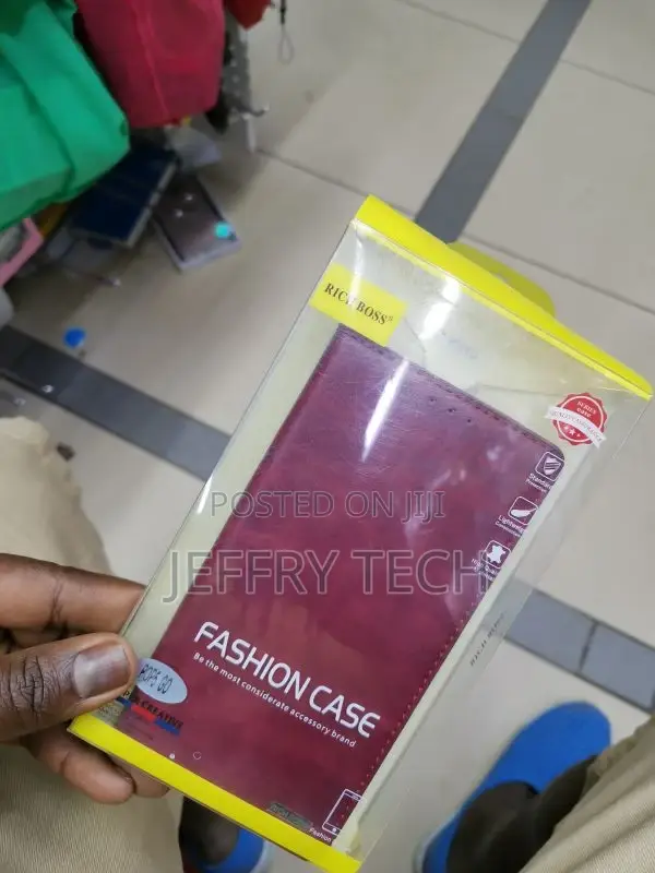 Protective Flip Case for Tecno Pop 5 Go, Red