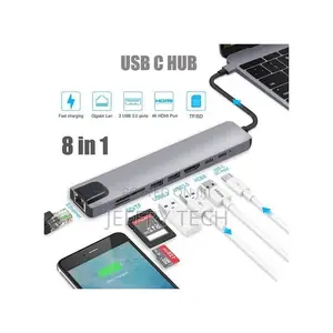 Usb Type C Multi Function Adapter 8 in 1
