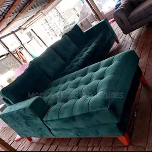Green L Seat Sofa