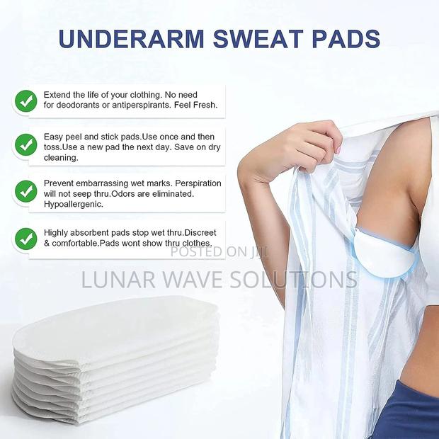 Disposable Sweat Pads for Underarm - thumbnail 4