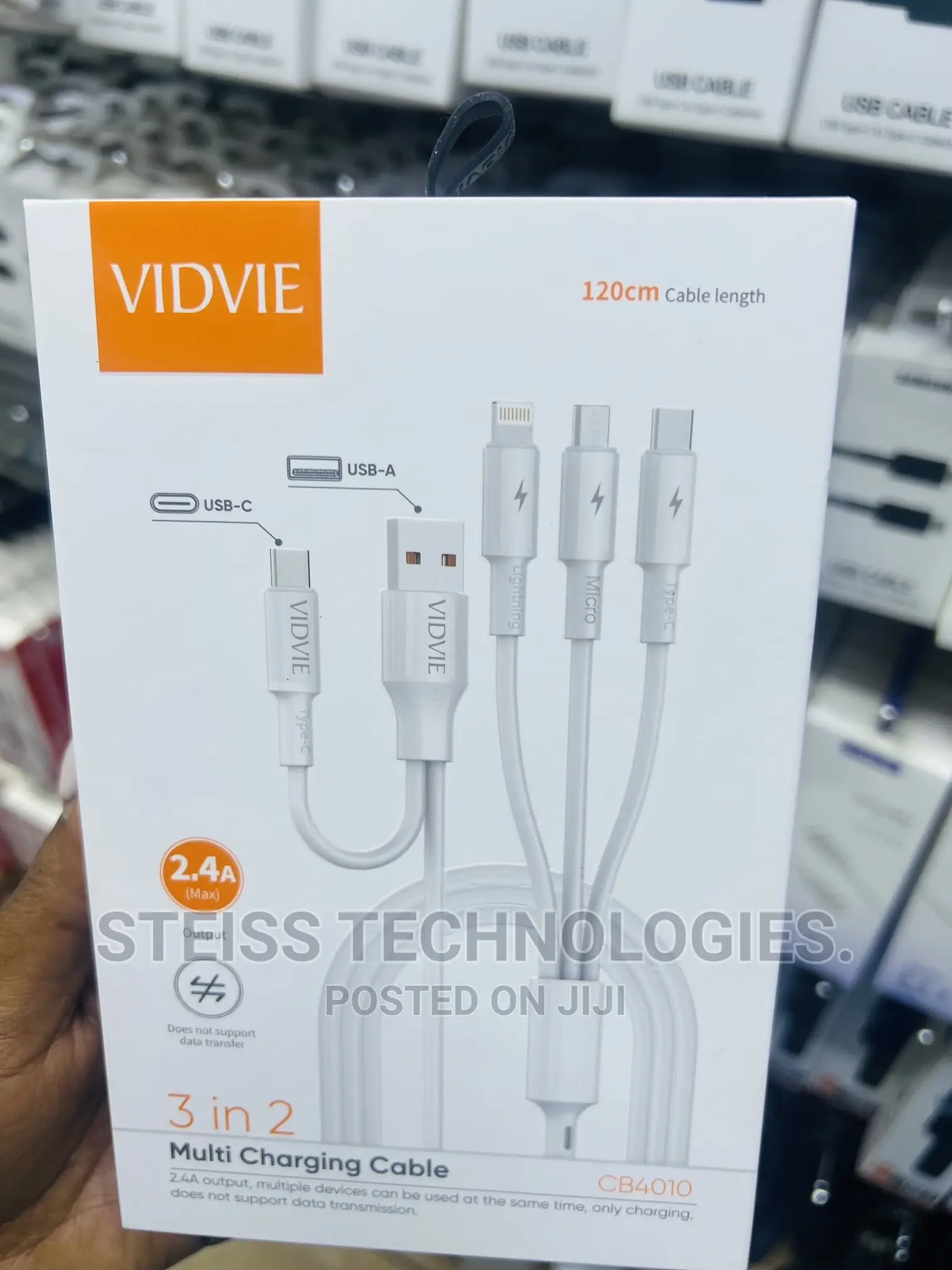 Vidvie Multiple Cable.