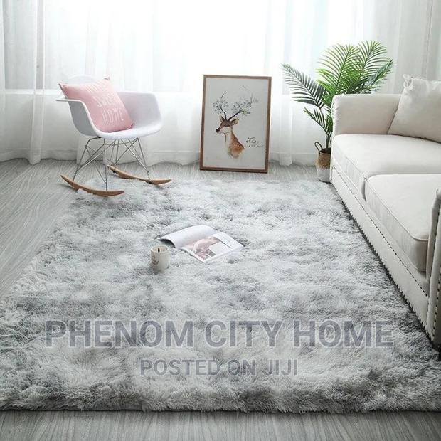 Patched Fluffy Carpets Available