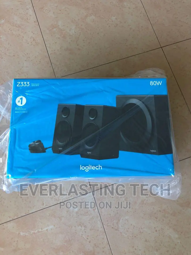 Logitech Z333 Speaker System With Subwoofer
