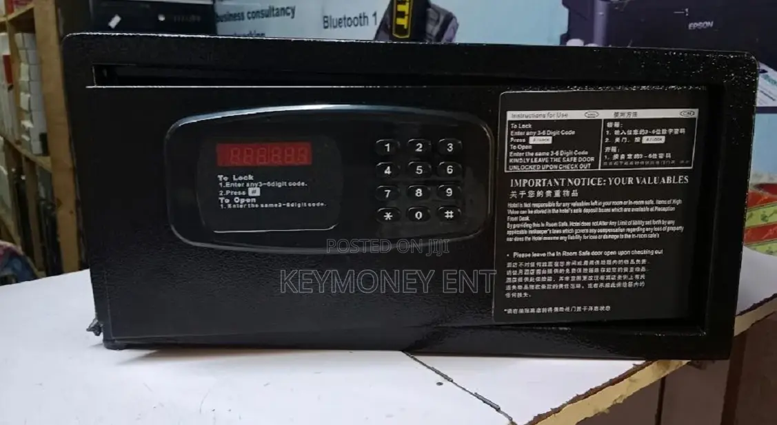 Intelligent Money Safe Box With Pass Keys