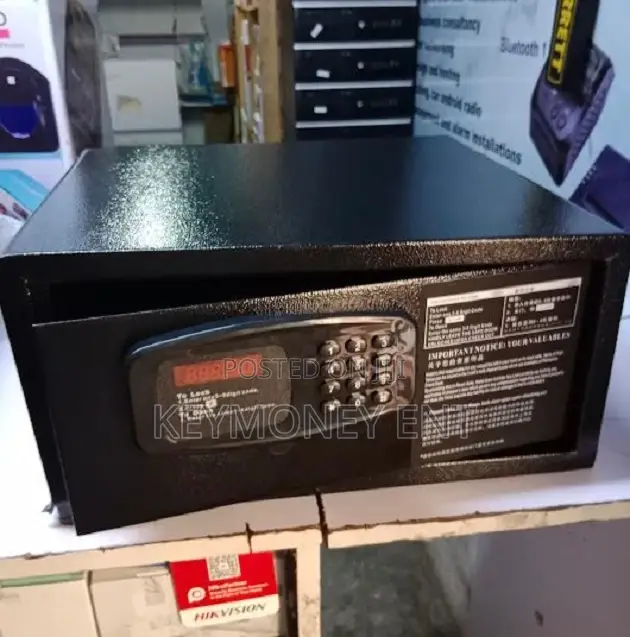 Intelligent Hotel Safe Box With Manual Back UP Key