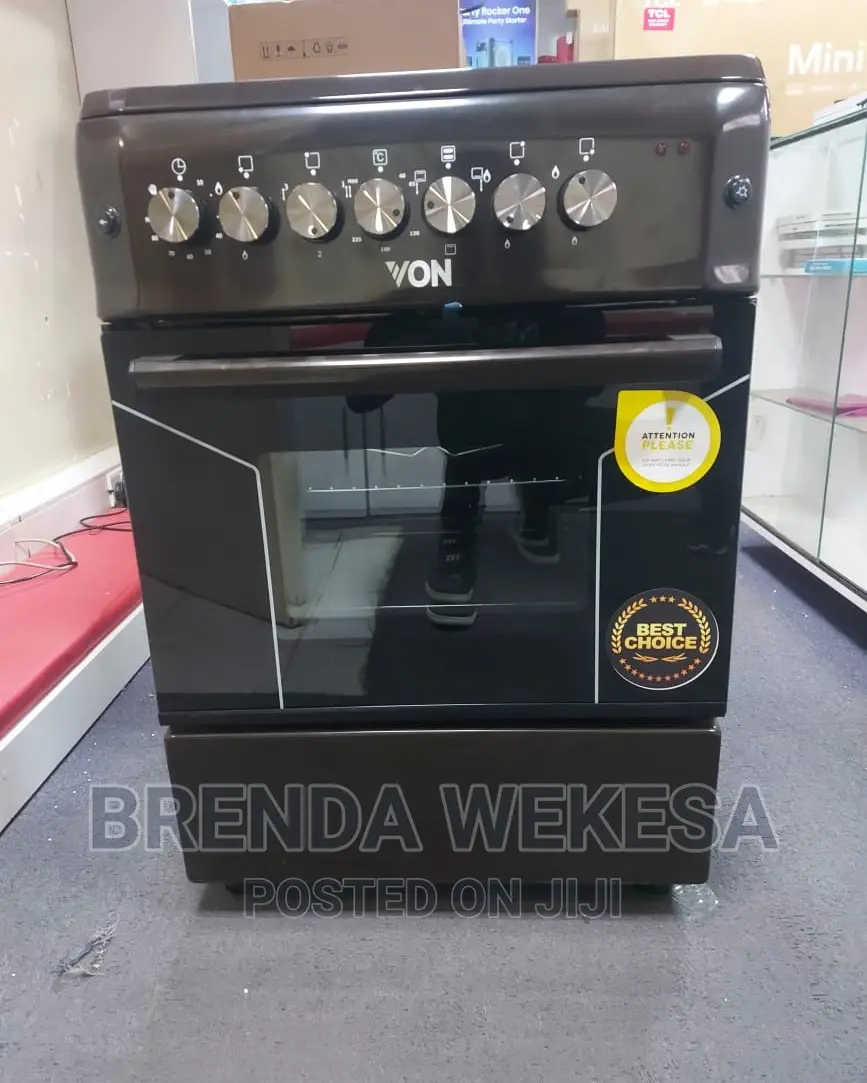 Von 60*60 3 Gas + 1 Electric Cooker - Brown
Boxlight Kenya
