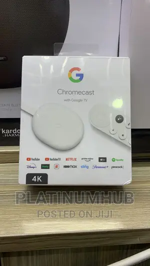 With Google Tv CHROMECAST