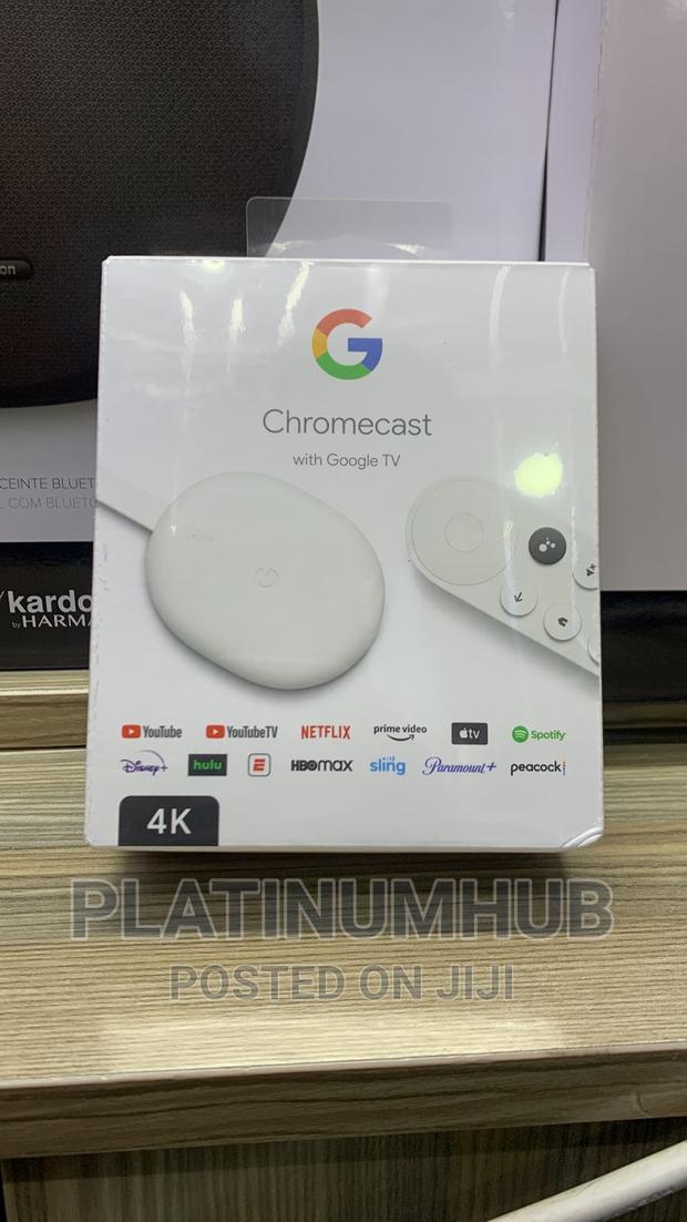 With Google Tv CHROMECAST - main view