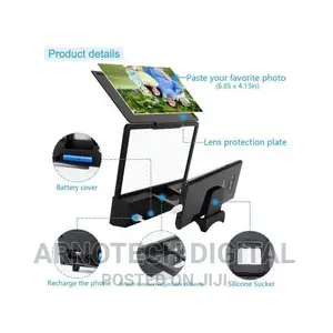 8" Mobile Screen Amplifier With BT Speaker