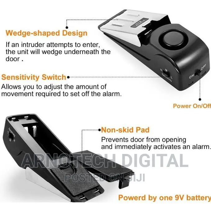 Burglar Alarm Door Stopper