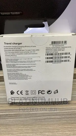 SAMSUNG TRAVEL ADAPTOR Super Fast Charging 2.0[45w]