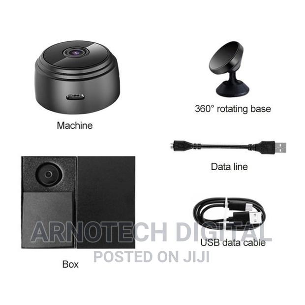 Mini Wifi Camera - A9, 1080p Cctv - thumbnail 2