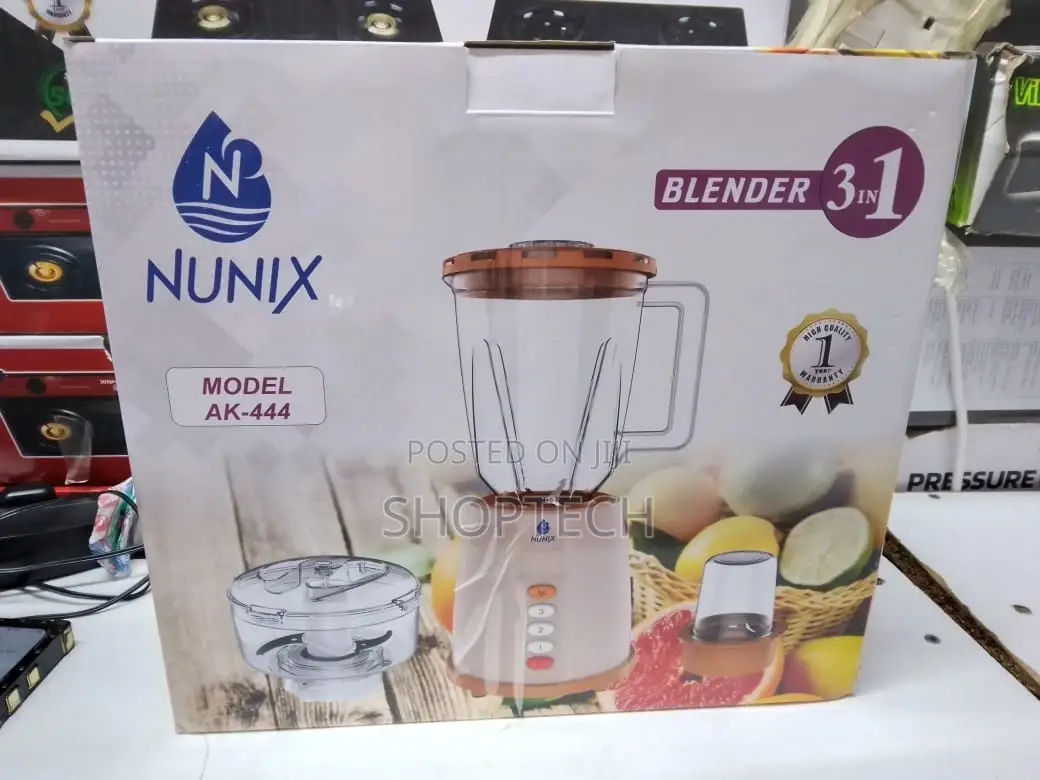 Nunix Ak 444 3in1 Electric Blender