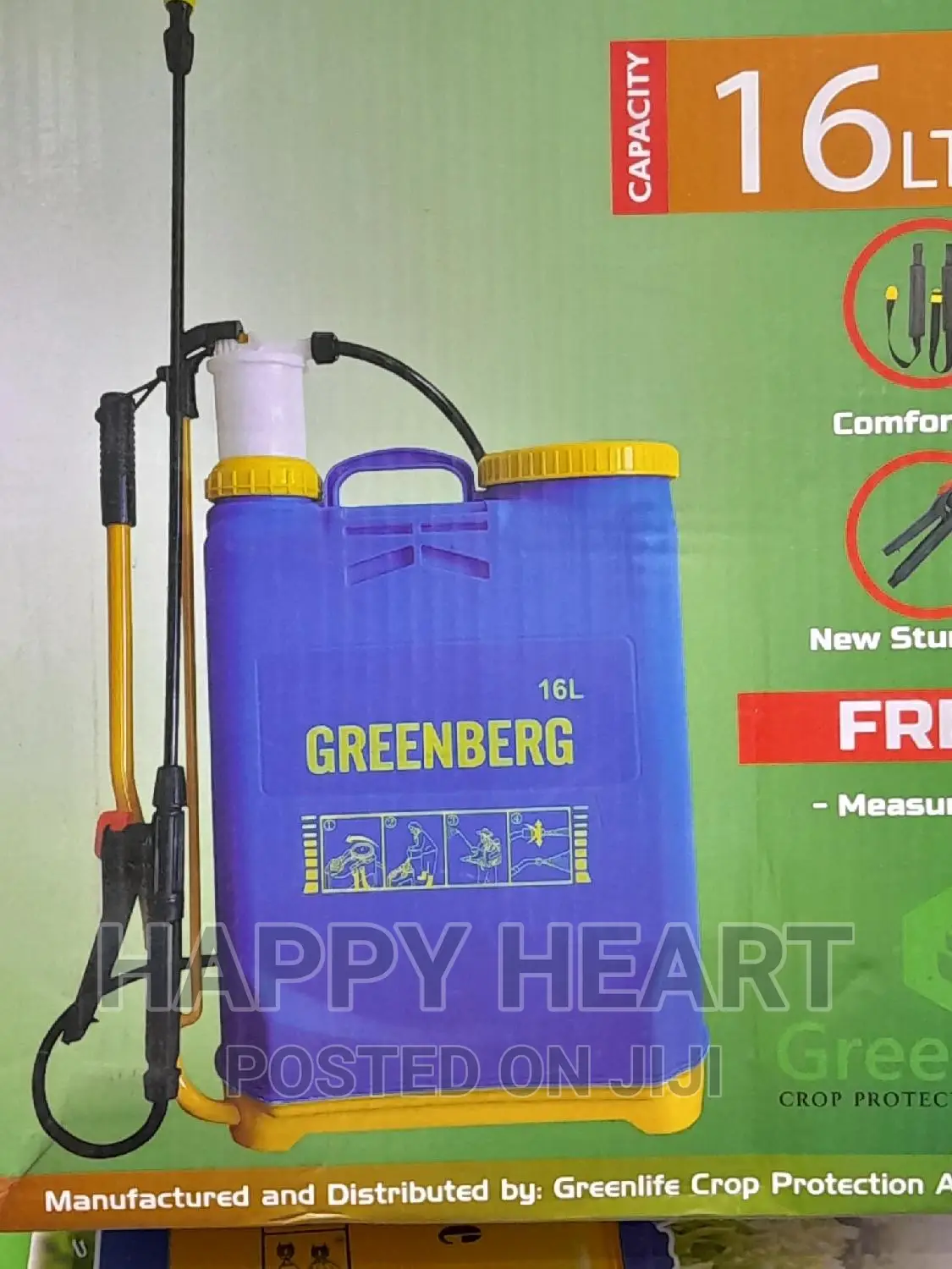 Greenberg Knapsack Sprayer 16litres