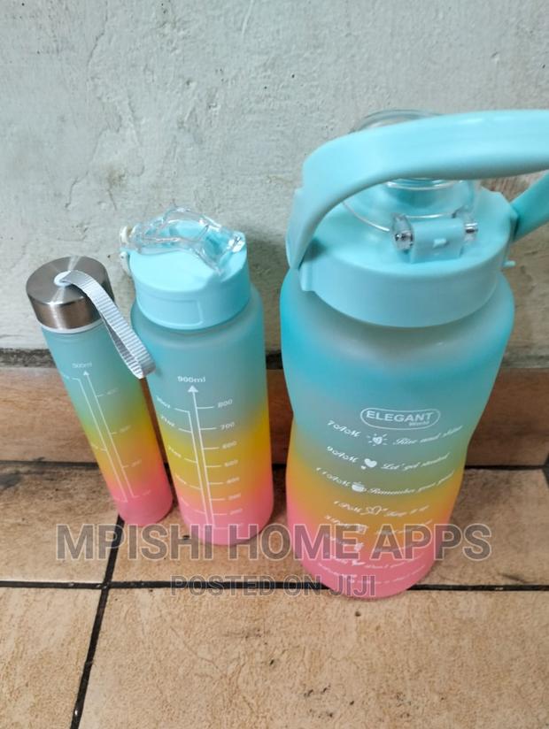 3 in 1 Motivational Water Bottle - thumbnail 8