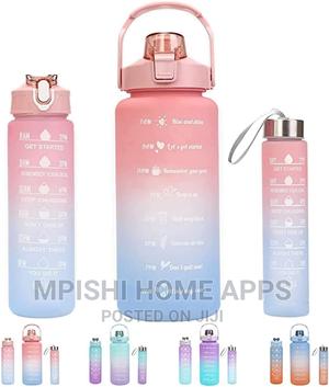 3 in 1 Motivational Water Bottle - thumbnail 2