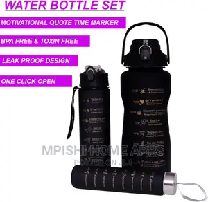 3pcs Motivational Water Bottles