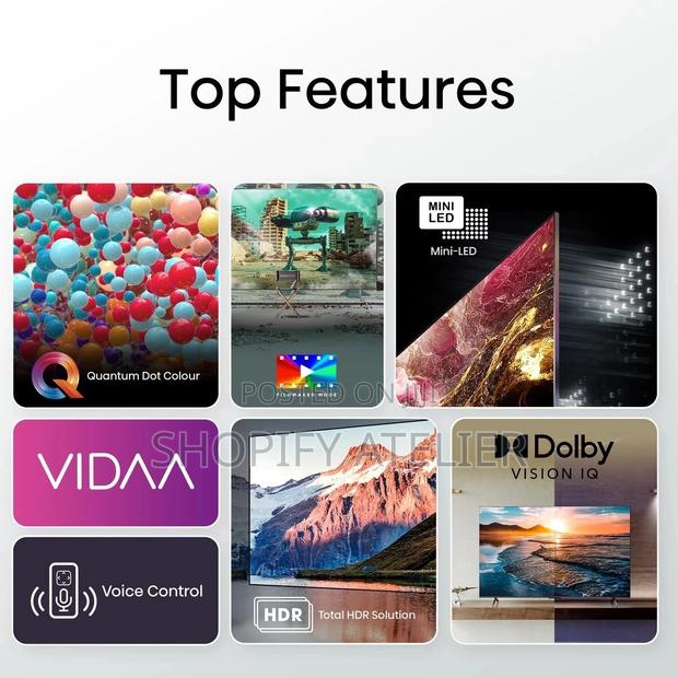 Hisense Ultra 55" U6 Smart Android Tv - main view