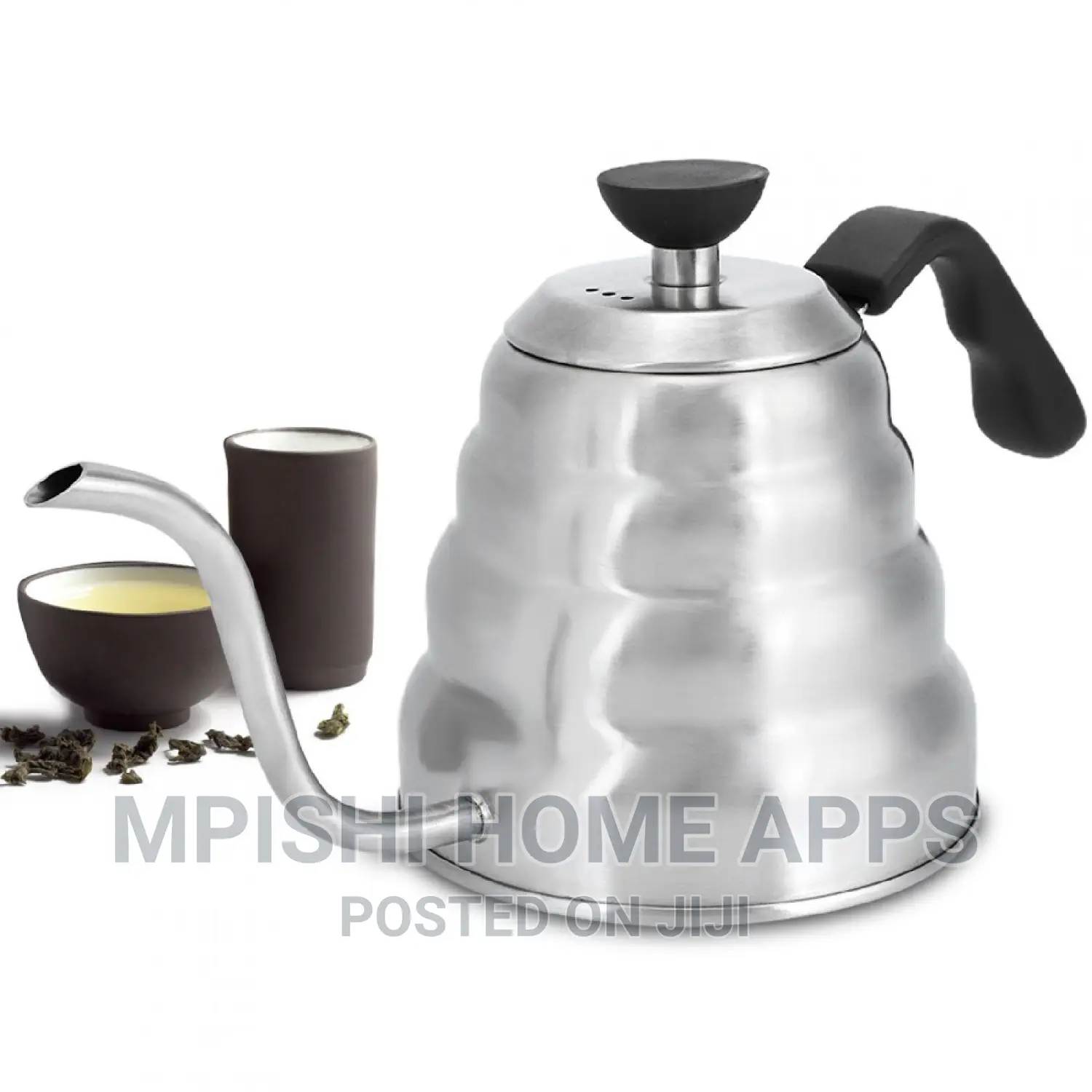 Gooseneck Stainless Steel Kettle 1.2L