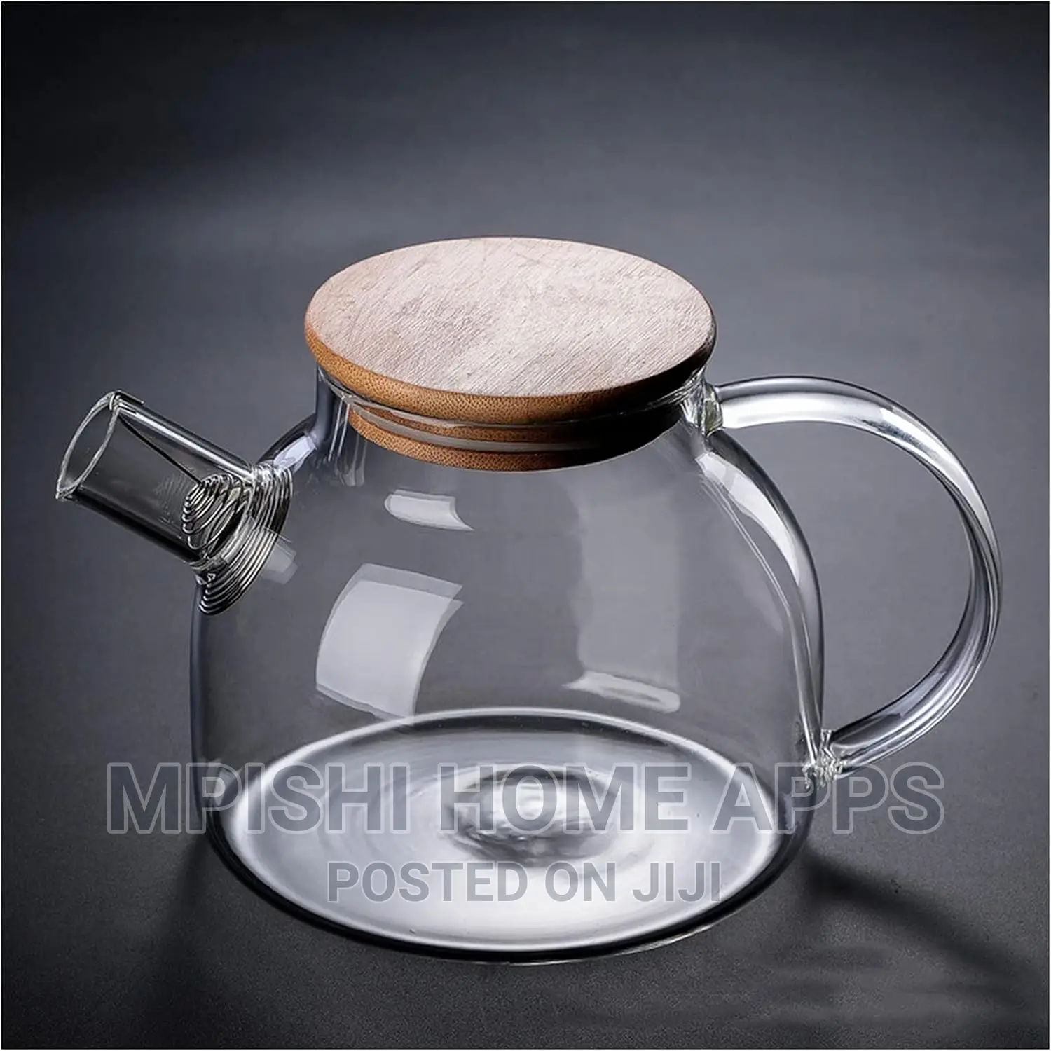 Borosilicate Glass Teapot 1ltrs