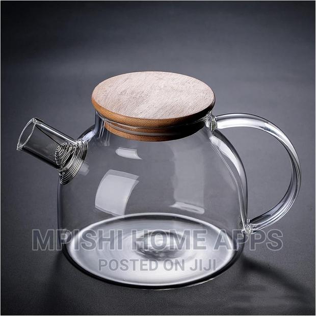 Borosilicate Glass Teapot 1ltrs